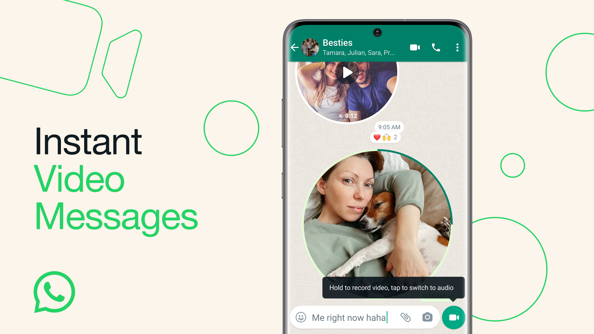 WhatsApp Video Messages